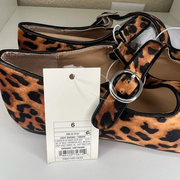 a new day Tasmin Leopard Print Flats 6 - Picture 5 of 5